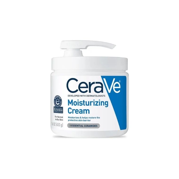 Cerave Face And Body Moisturizing Cream With Pump For Normal To Dry Skin (453gm)