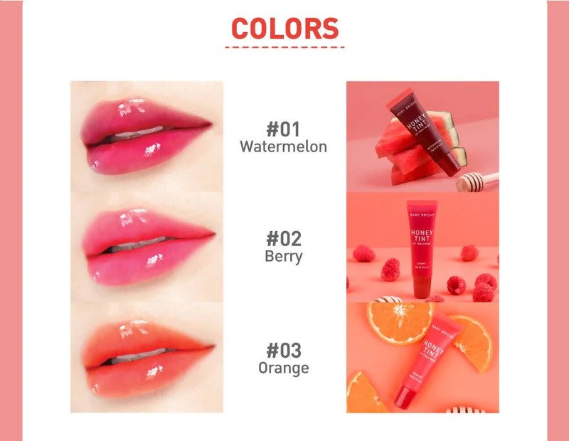 Baby Bright Honey Tint Lip Treatment #Watermelon (10gm)