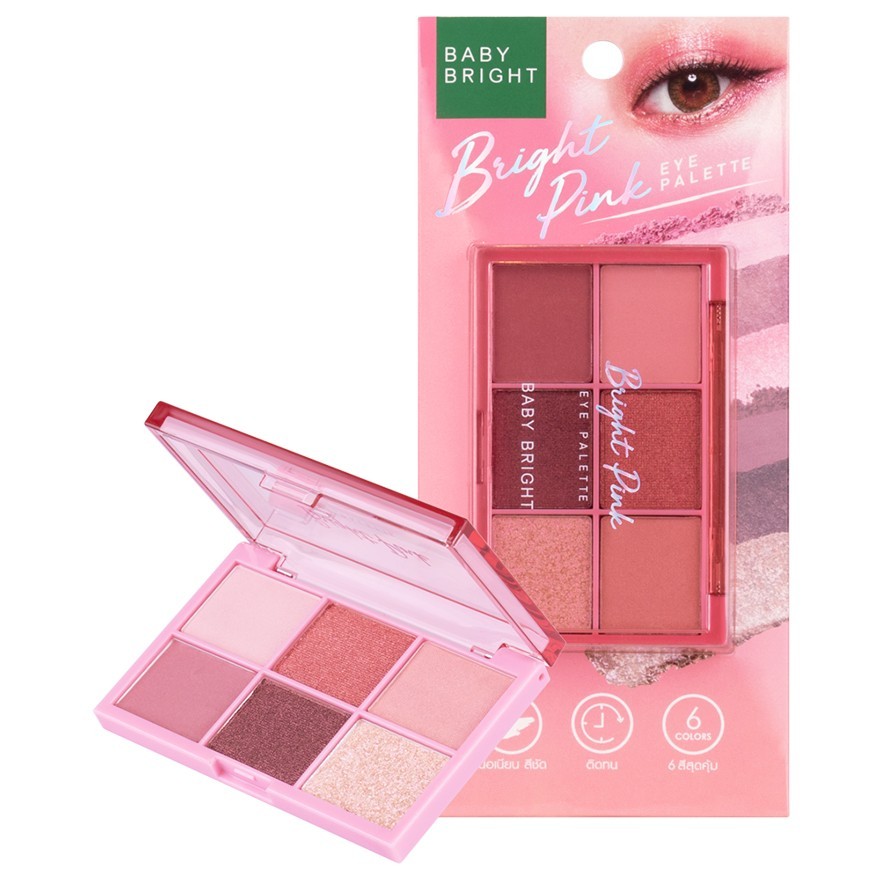 Baby Bright Bright Pink Eye Palette (0.7g X 6 Colors)