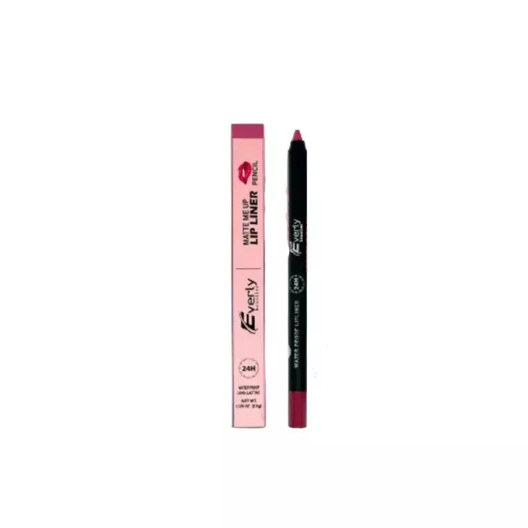 Everly Beauties Matte Me Up Lip Liner Pencil - Pink Remix (1.5gm)