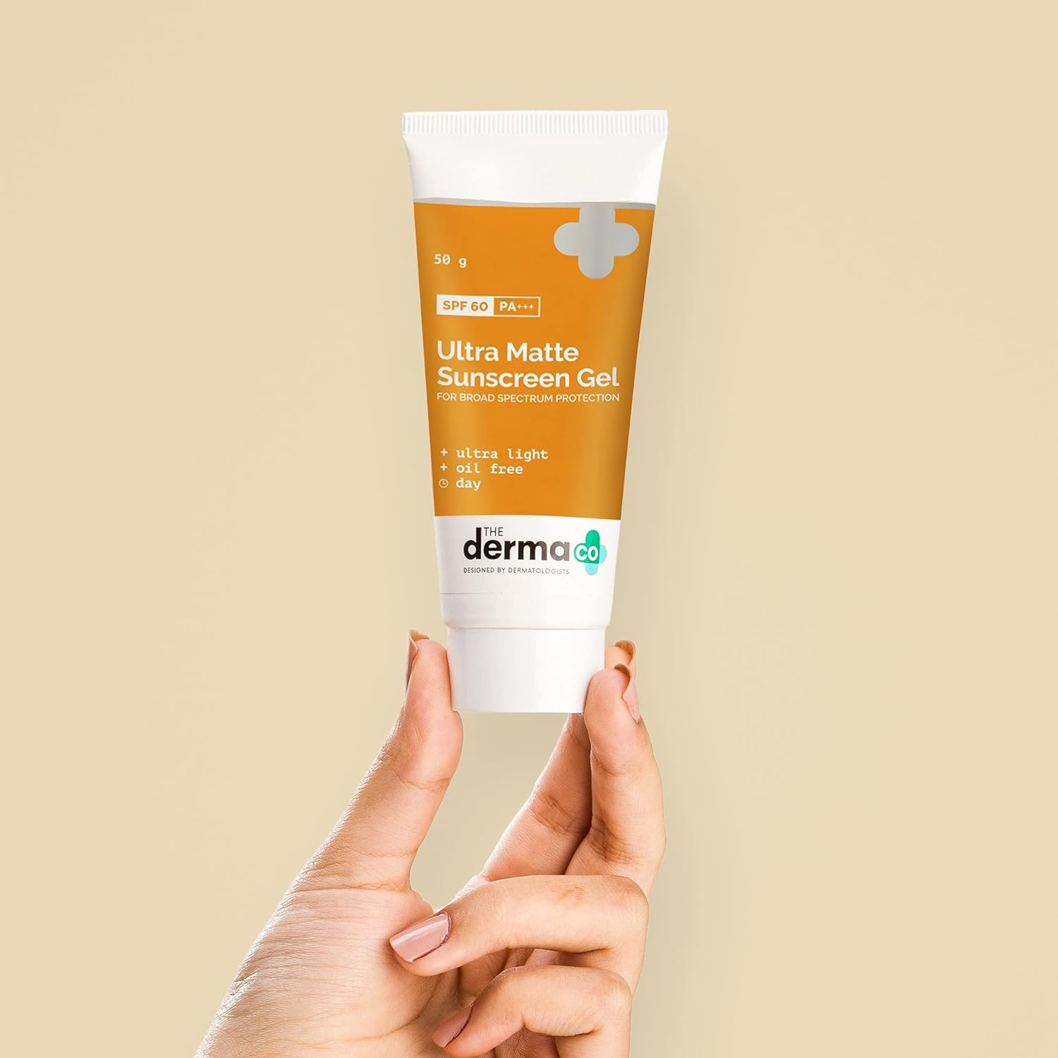 The Derma Co Ultra Matte Sunscreen Gel SPF 60 (50gm)