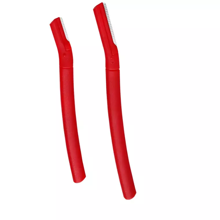 Groome Eyebrow And Facial Razor-Scarlet Edge (2pcs)