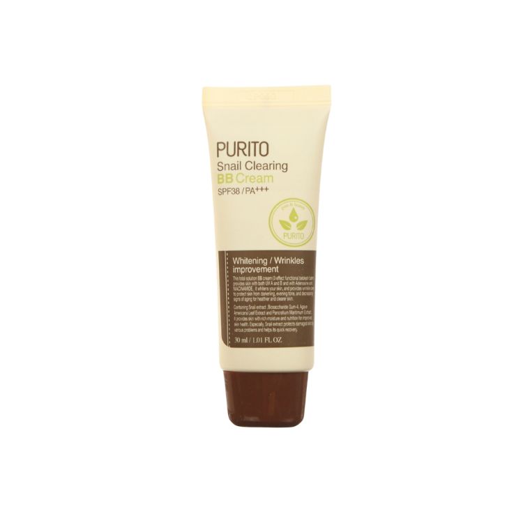 Purito Snail Clearing BB Cream SPF38 PA+++ #21 Light Beige (30ml)