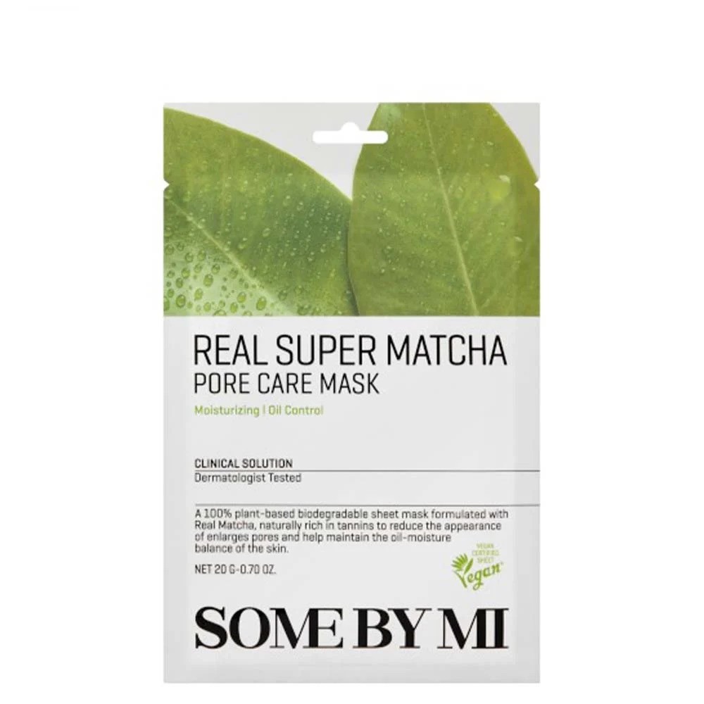 Some By Mi Real Super Matcha Pore Care Mask (20gm)