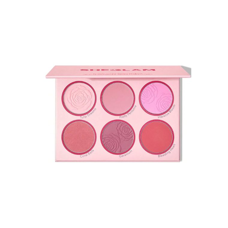 Sheglam Floral Flush Blush Palette Blushing Bouquet