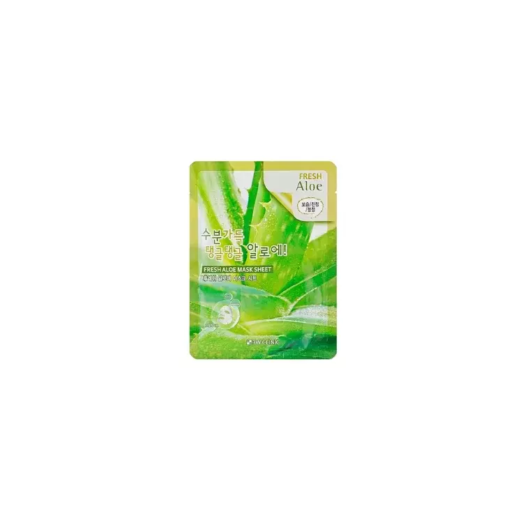 3W Clinic Fresh Aloe Sheet Mask (23ml)