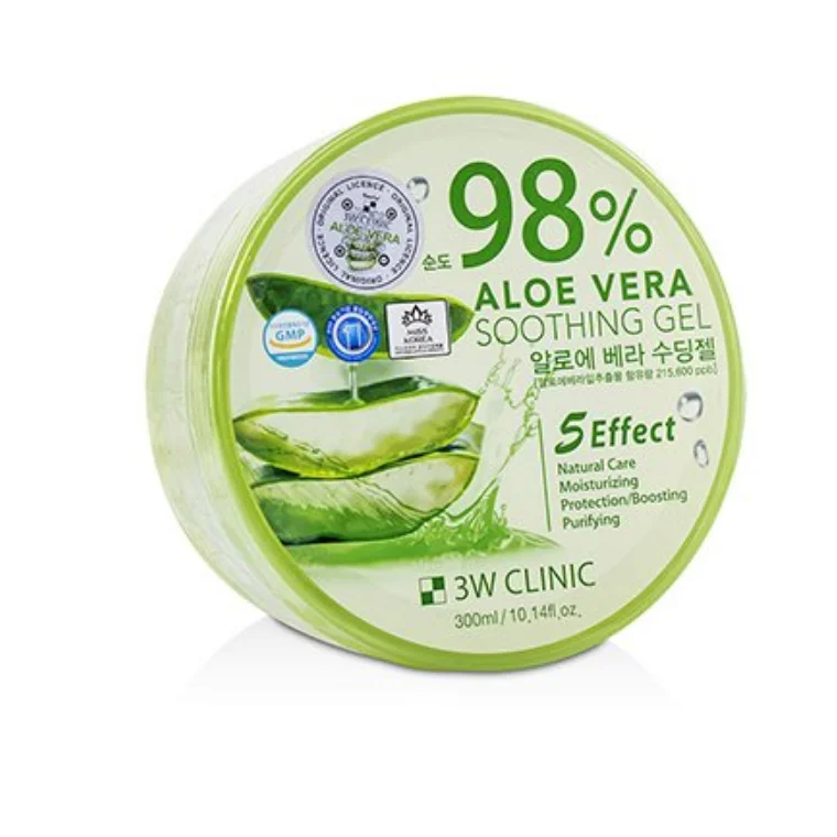 3W Clinic 98% Aloe Vera Soothing Gel (300ml)