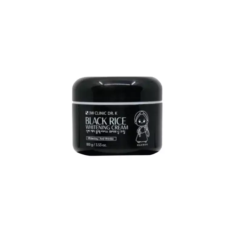 3W Clinic Dr. K Black Rice Whitening Cream (100gm)