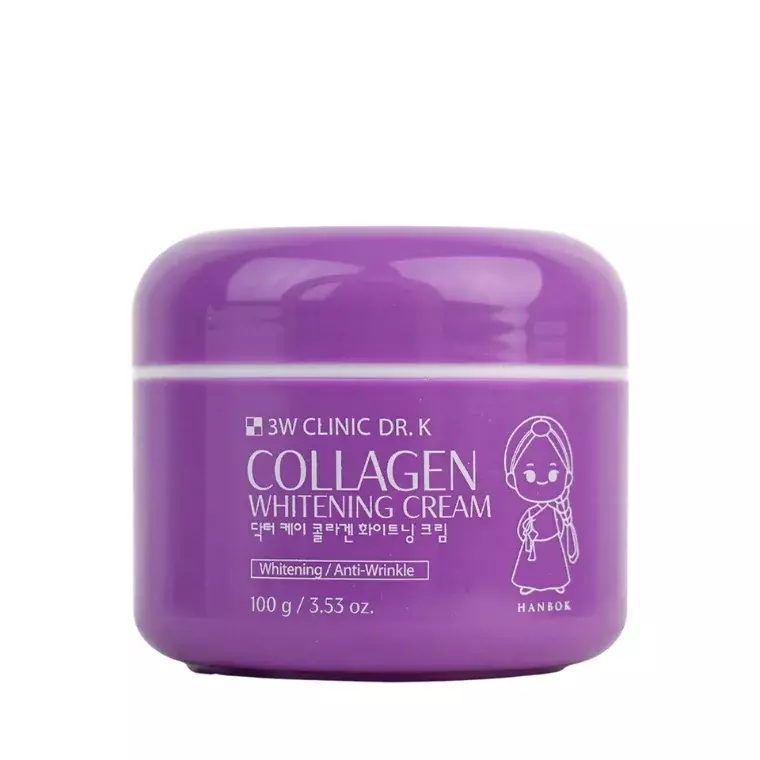 3W Clinic Dr. K Collagen Whitening Cream (100gm)