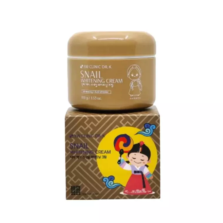 3W Clinic Dr. K Snail Whitening Cream (100gm)