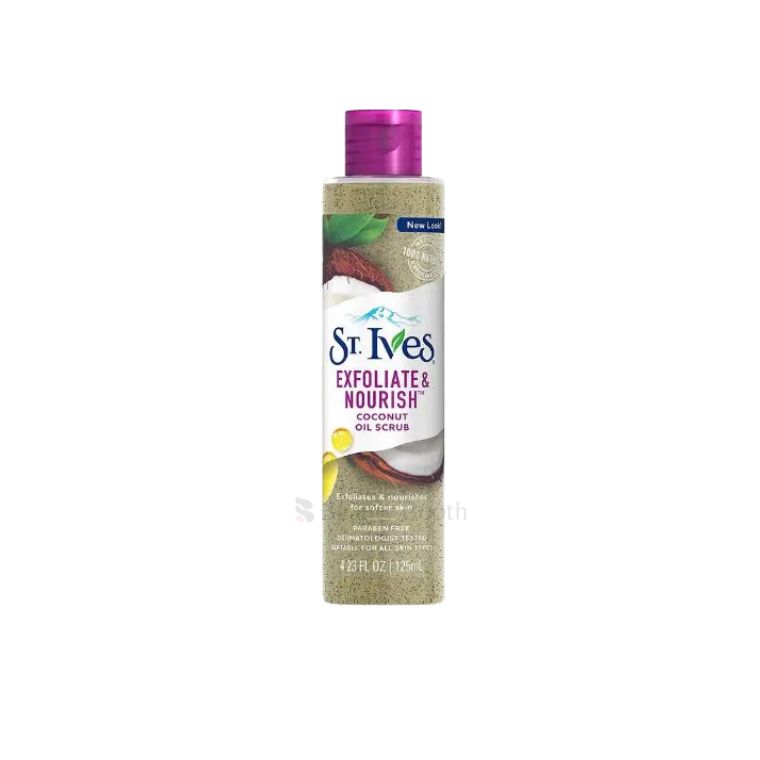 St. Ives Exfoliate & Nourish Facial Oil Scrub, Coconut (125ml)