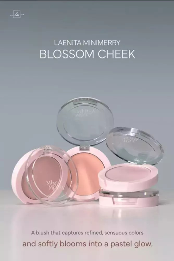 Laenita Minimerry Blossom Cheek#03 Geranium (5gm)