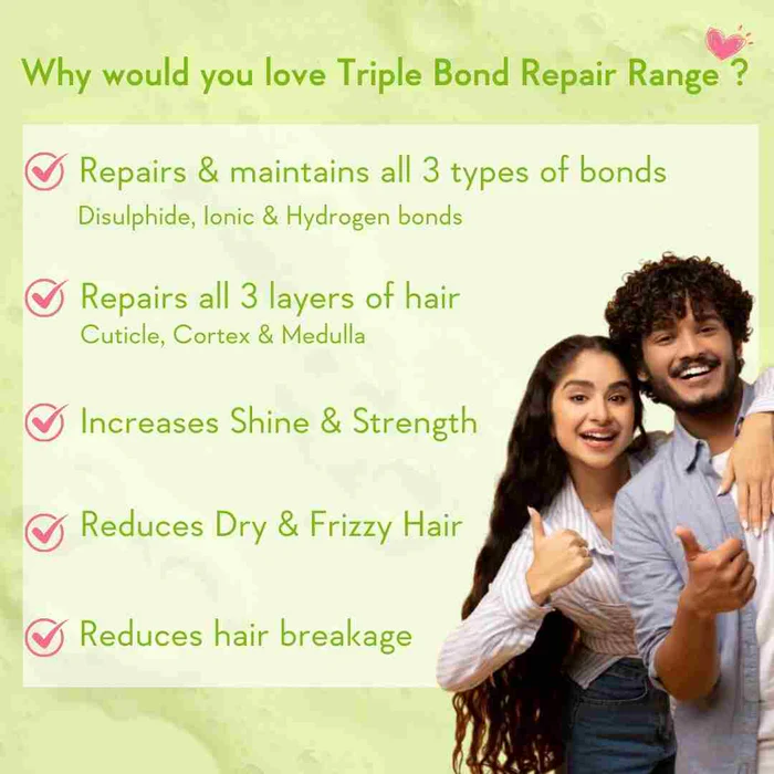 Wishcare Triple Bond Repair Shampoo  (250ml)