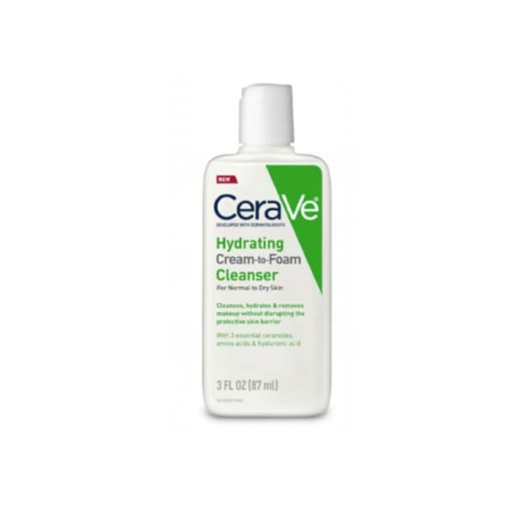 Cerave Hydrating Cream To Foam Cleanser Normal To Dry Skin (87ml)