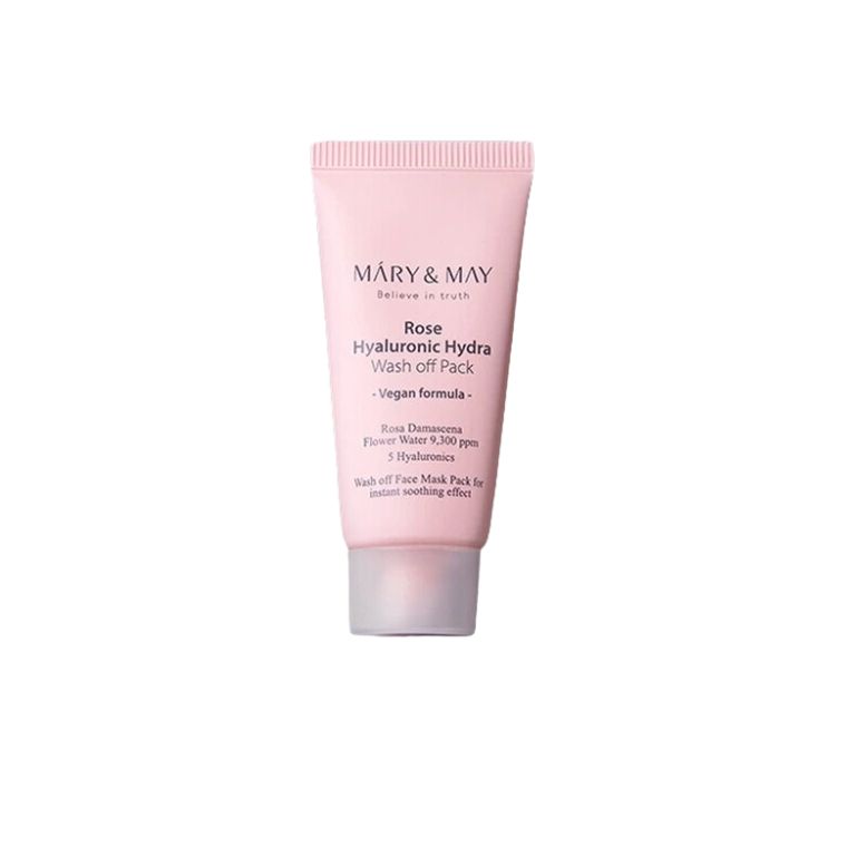 Mary&May Rose Hyaluronic Hydra Wash off Pack (30gm)
