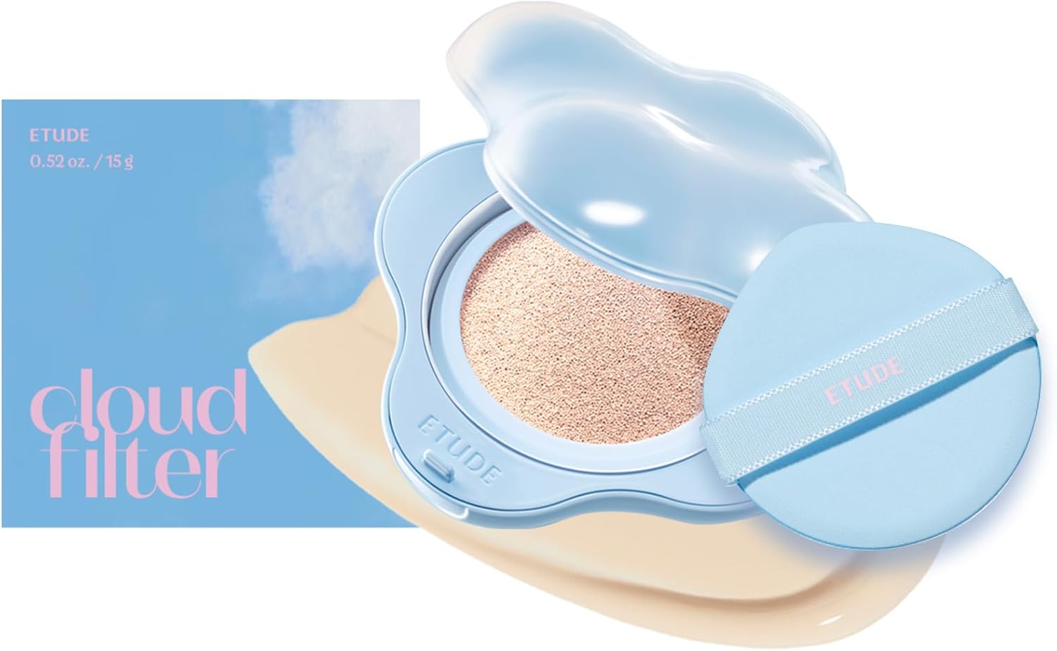 Etude House Cloud Filter Cushion SPF42 PA+++#23 Beige (15gm)