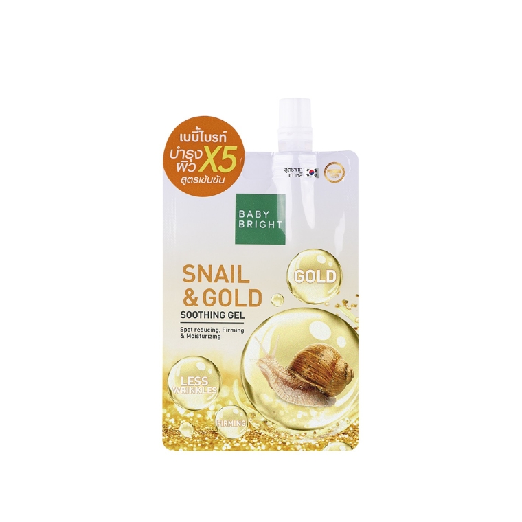 Baby Bright Snail & Gold Soothing Gel (50gm)