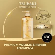 Tsubaki Premium Volume & Repair Shampo (490ml)