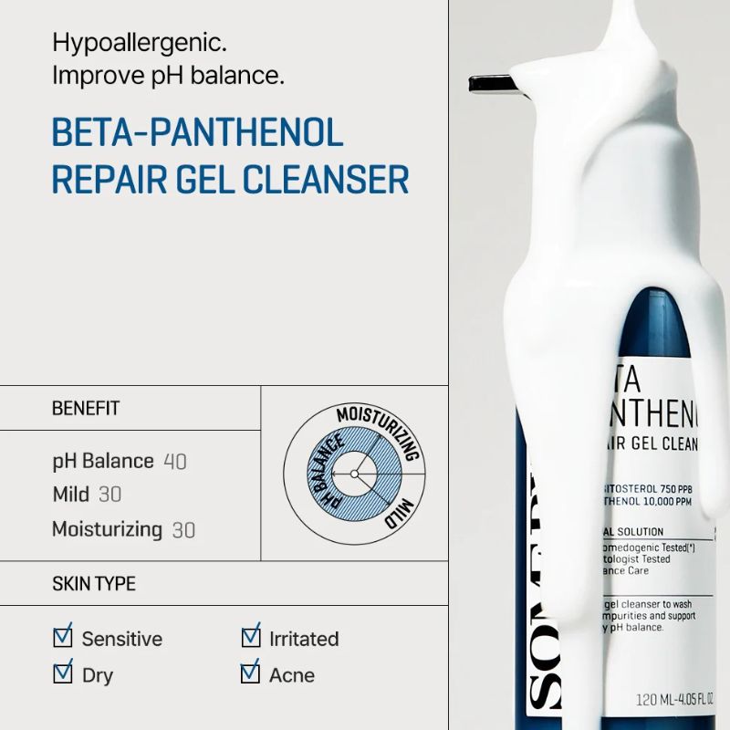 Some By mi Beta Panthenol Repair Gel Cleanser (120ml)