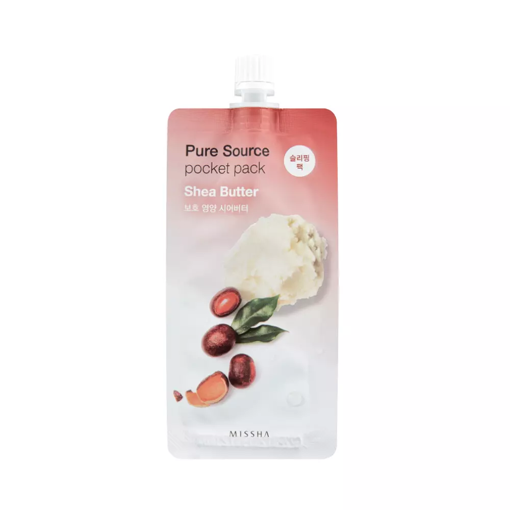 Missha Pure Source Pocket mask Pack #Shea butter(10ml)