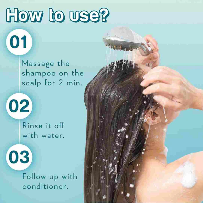 Wishcare AHA BHA Anti-Dandruff Shampoo (250ml)