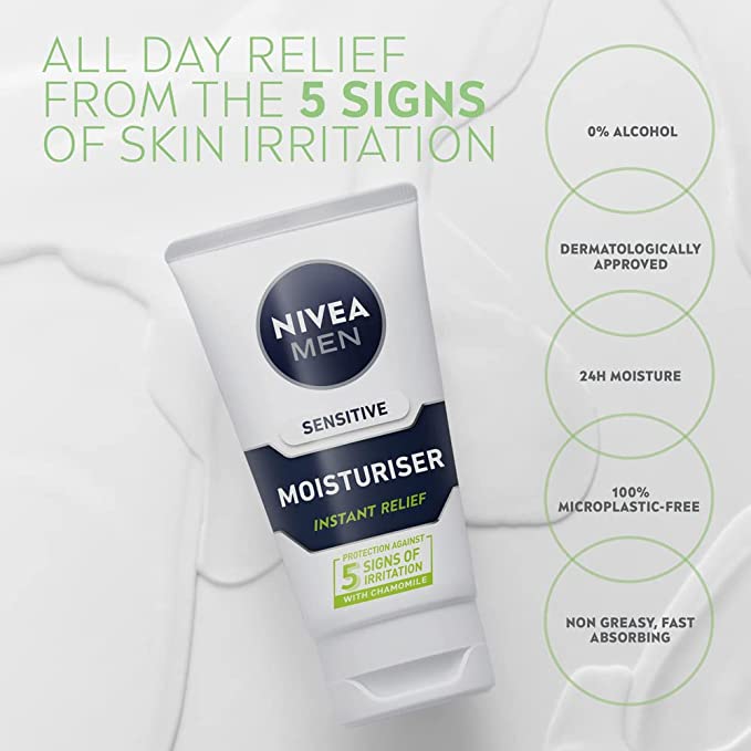 Nivea Men Sensitive Moisturiser (75ml)