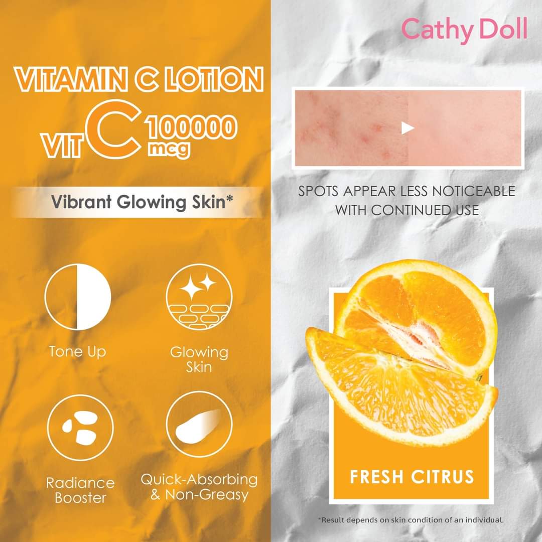 Cathy Doll Whitamin Vitamin C Arbutin Body Lotion (450ml)