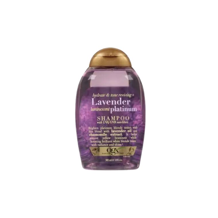 Ogx Lavender Luminescent Platinum Shampoo (385ml)