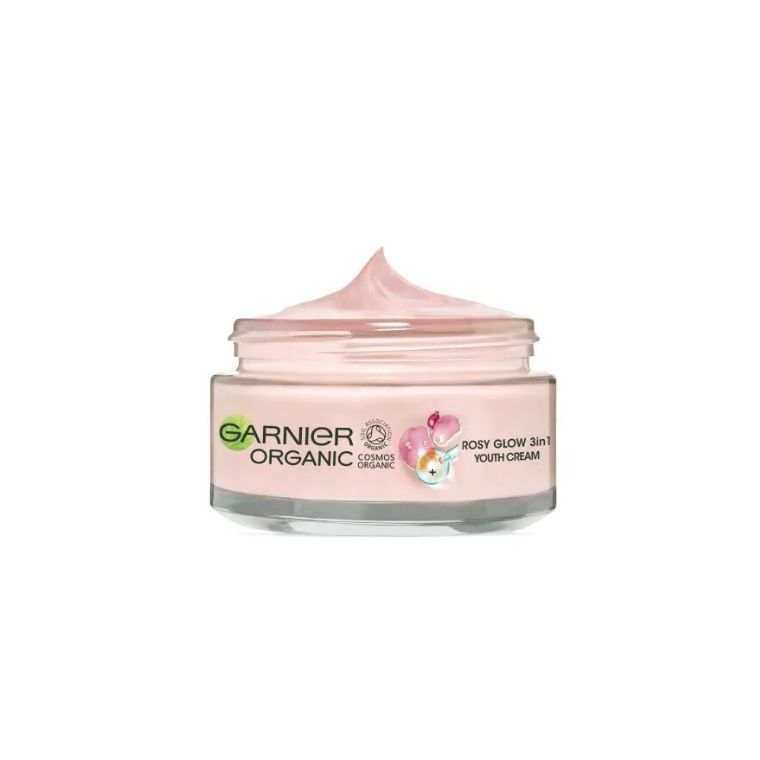 Garnier Organic Rosy Glow 3in1 Youth Cream (50ml)