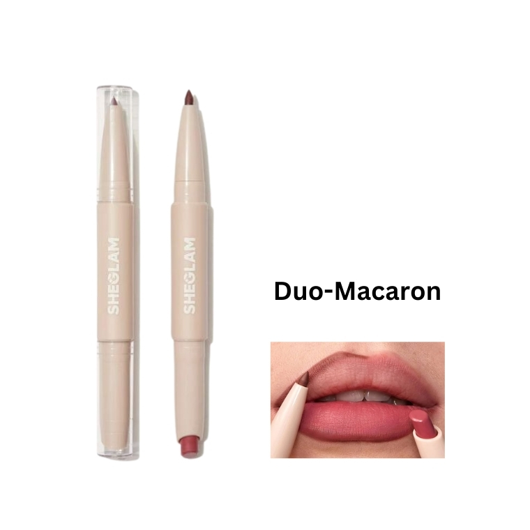 Sheglam Glam 101 Lipstick & Liner Duo - Macaron (2gm)