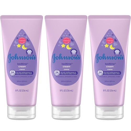 Johnson's Bedtime Moisturizing Cream (236ml)