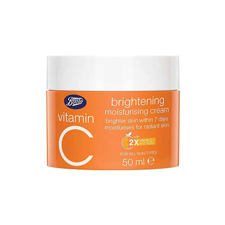 Boots Vitamin C Brightening Moisturising Cream For all Skin Type (50ml)