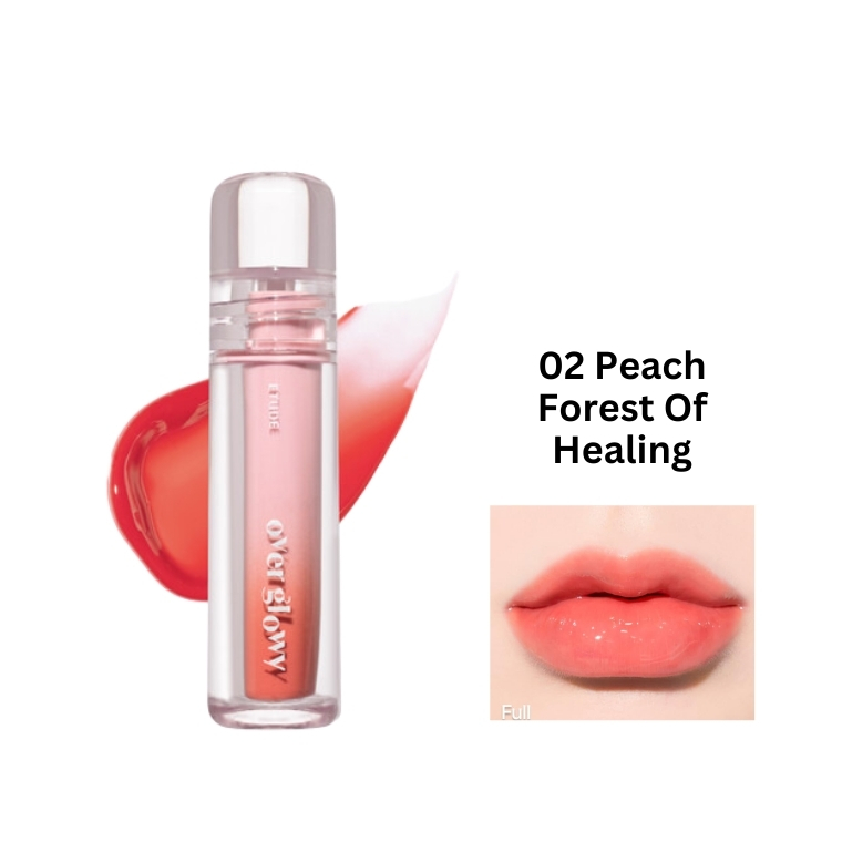 Etude House Over Glowy Tint 02 Peach Forest Of Healing (3gm)