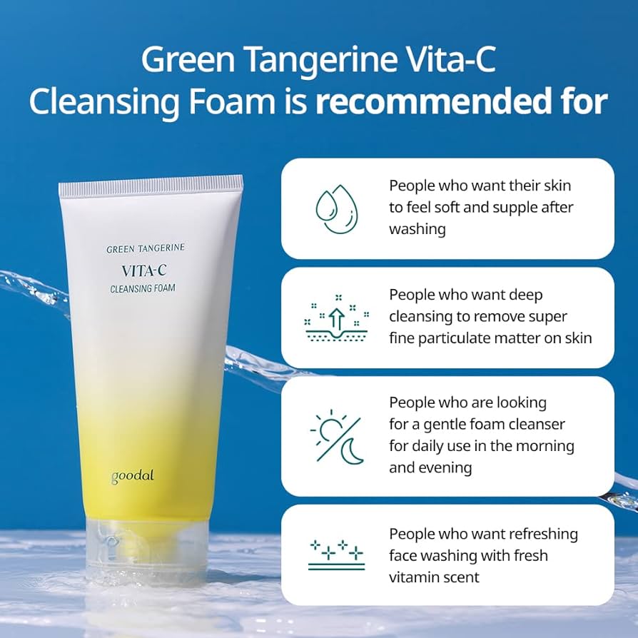 Goodal Green Tangerine Vita C Cleansing Foam (150ml)