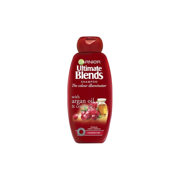 Garnier Ultimate Blends Argan Oil and Cranberry Shampoo (360ml)