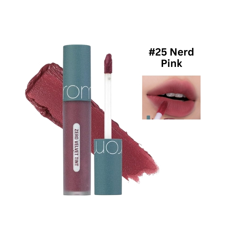 Rom&nd Zero Velvet Tint #25 Nerd Pink(5.5gm)
