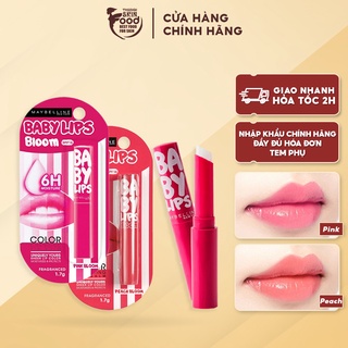 Maybelline Baby Lips Color Lip Balm #Peach Bloom (1.7gm)