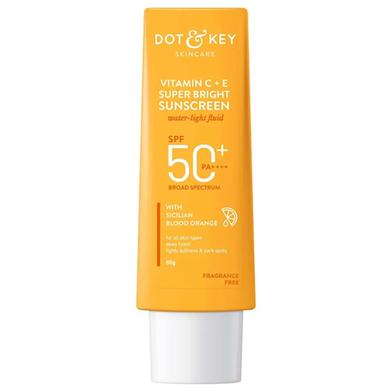 DOT & KEY Vitamin C+E Super Bright Sunscreen SPF 50+ PA++++ –(80gm)