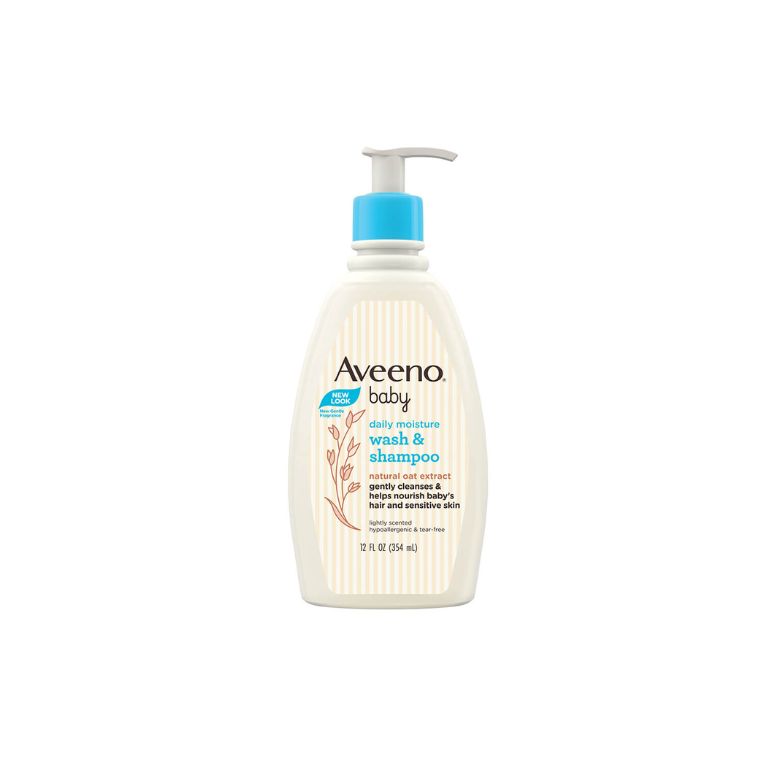 Aveeno Baby Daily Moisture Wash & Shampoo(354ml)