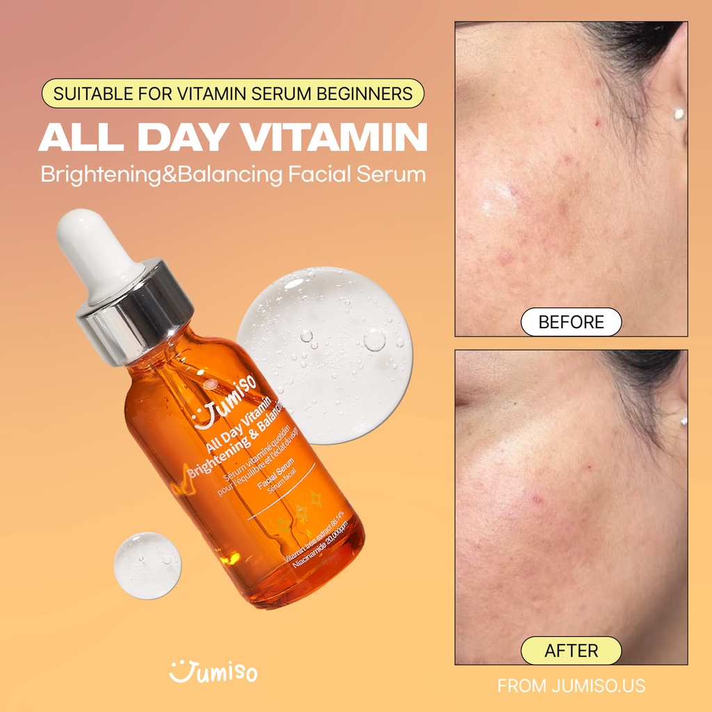 Jumiso All Day Vitamin Brightening & Balancing Facial Serum (30ml)