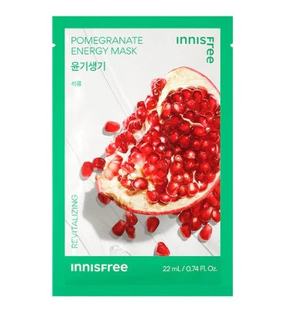 Innisfree Energy Mask - Pomegrante (22ml)