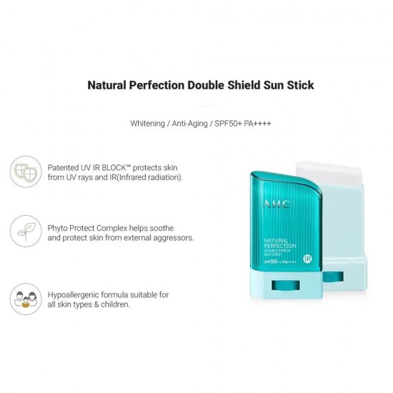 AHC Natural Perfection Double Shield Sun Stick (22gm)