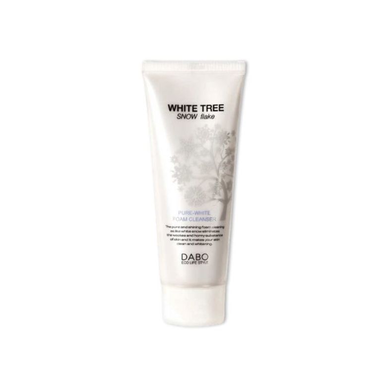 Dabo White Tree Snow Flake Pure White Foam Cleanser (150ml)