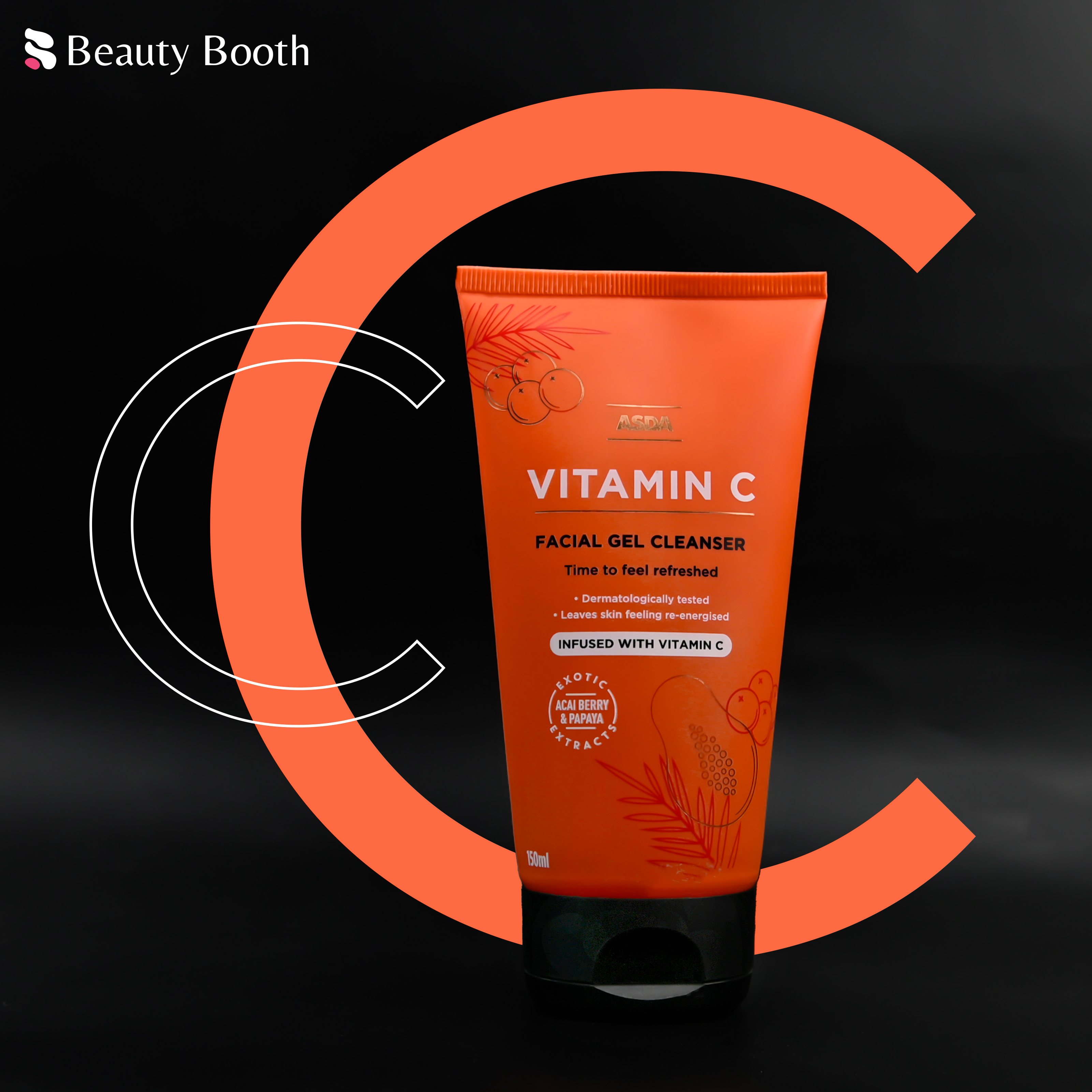 Asda Vitamin C Facial Gel Cleanser (150ml)