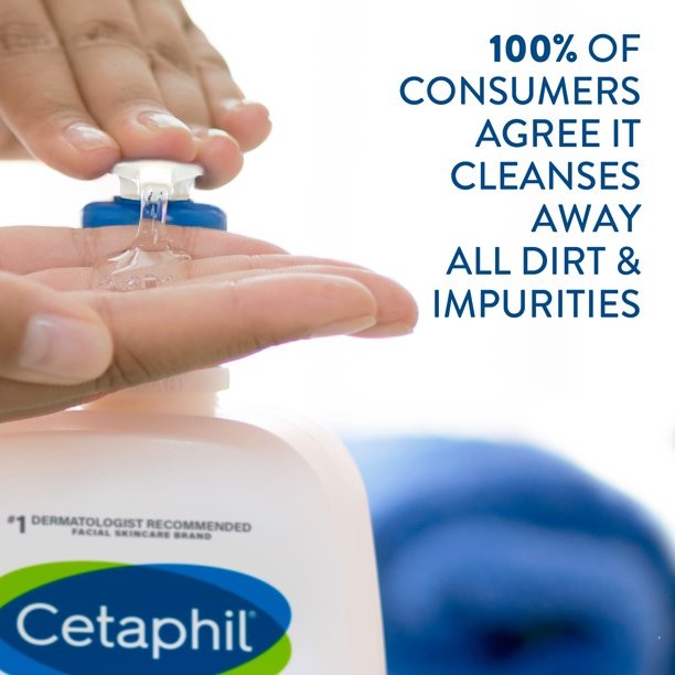 Cetaphil Daily Facial Cleanser for Normal to Oily Skin (237ml)