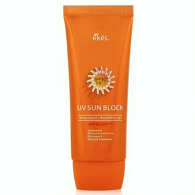 Ekel Uv Sun Block  Spf 50/Pa +++ (70ml)