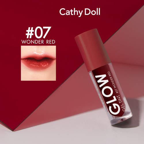 Cathy Doll Glow Gel Tint #07 Wonder Red (2.4gm)