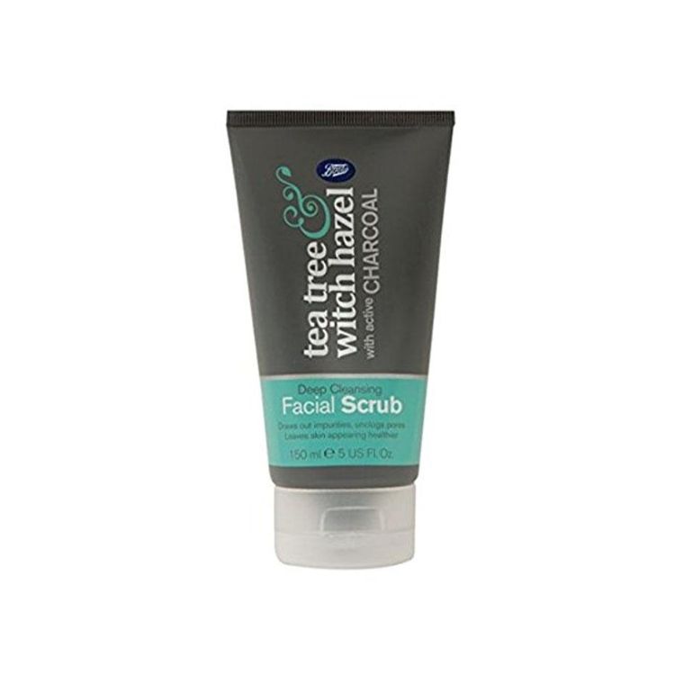 Boots Deep cleansing Facial Scrub Tea Tree & Witch Hazel (150ml)