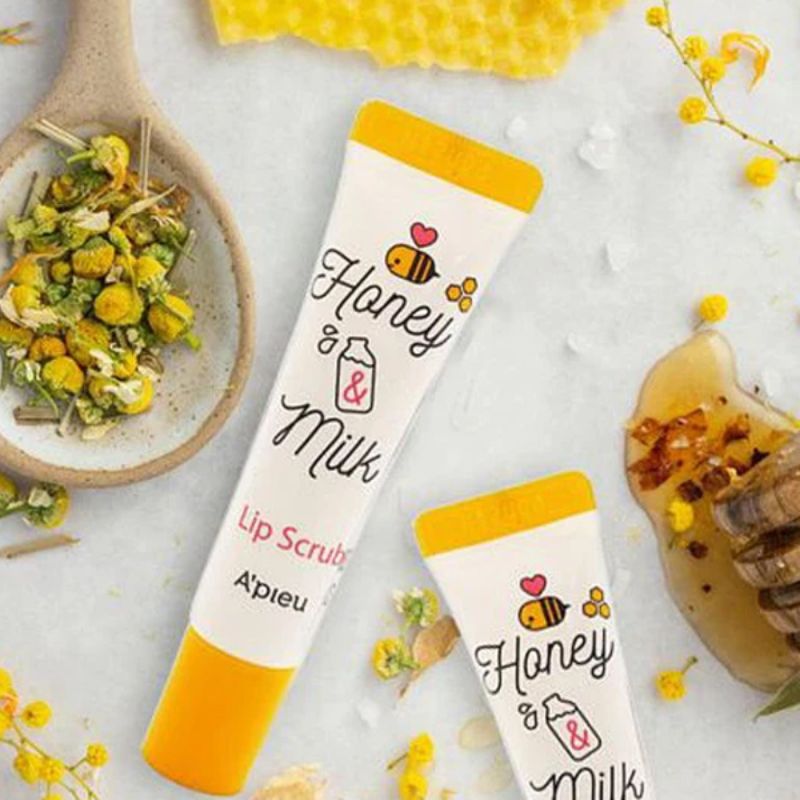 A'pieu Honey & Milk Lip Scrub (8ml)