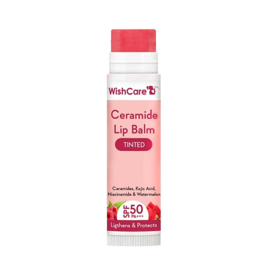 Wishcare Ceramide Lip Balm with SPF 50 PA+++  Tinted (5gm)